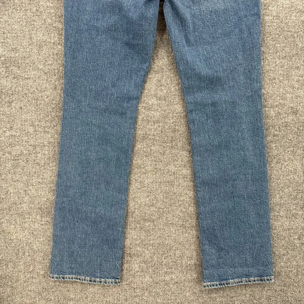 Old Navy Kicker Boot Cut High Rise Jeans Womens 4 Button Fly Medium Wash Stretch - Picture 6 of 12